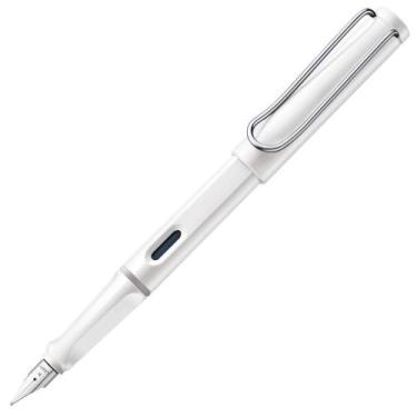 Imagem de Caneta Tinteiro Lamy Safari White 019 com Pena M