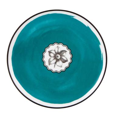 Imagem de Pratos Sobremesa Herbariae Peacock 4 Peças Vista Alegre Atlantis