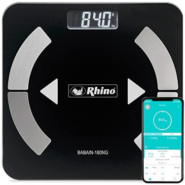 Imagem de Balança de Bioimpedância digital Rhino BABAIN-180 NG SMART com bluetooth.