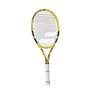 Imagem de Raquete De Tênis Babolat Infantil Aero Junior 25 Amarela E Preta - 202