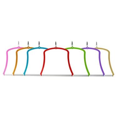 Imagem de Poleiro Balanço Pássaros de Grande Porte - Unitária - Cores Aleatórias - Toco Tucano