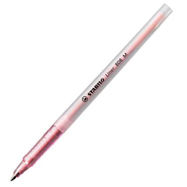 Imagem de Caneta Esferográfica – STABILO Liner 808 – Pacote com 1 unidade – Rosa