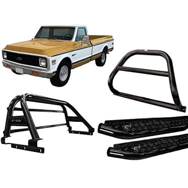 Imagem de Kit quebra mato+Estribo CH+Sant Antonio Duplo C20/C-20 Preto