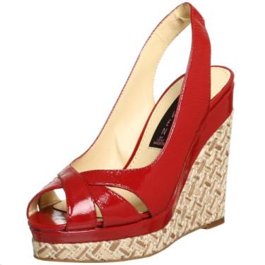 Imagem de STEVEN by Steve Madden Alpargata feminina com tira traseira, Vermelho, 9.5