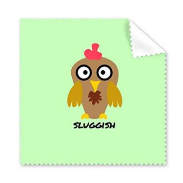 Imagem de Pano de limpeza moderno de coruja opaca adorável presente Art Deco, 5 peças