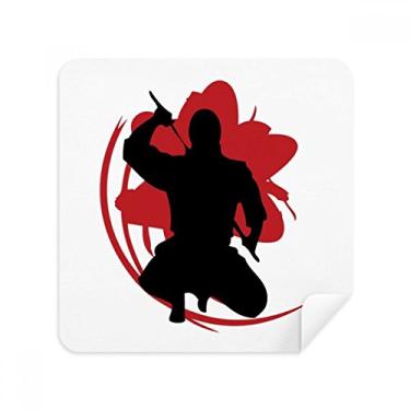 Imagem de Japan Sakura Outline Illustration Glasses Cloth Screen Cleaner Suede Fabric 2 Pack