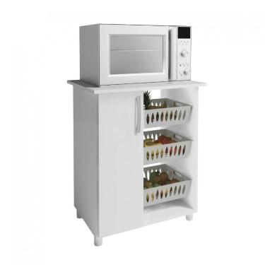 Imagem de Fruteira 1 Porta 3 Cestos 0261 Genialflex