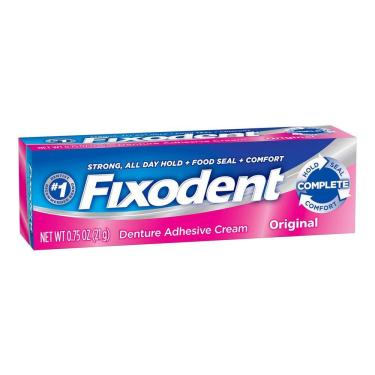 Imagem de Fixodent 21 G - Adesivo Para Próteses Dentárias