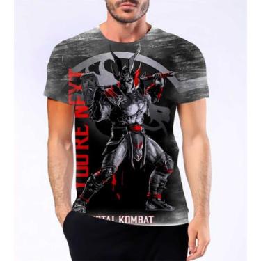 Imagem de Camiseta Camisa Shao Kahn Mortal Kombat Outworld Jogo Hd 1 - Estilo Kr