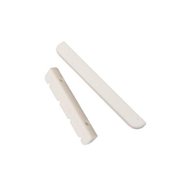 Imagem de #N/A Conjunto de substituição de porca de sela ranhurada creme para peças musicais de guitarra Ukulele
