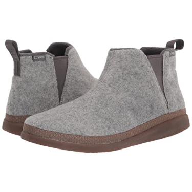 Imagem de Chaco Bota feminina Revel Chelsea V-Gore, Cinza, 7