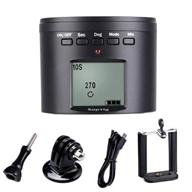 Imagem de Suporte de tripé para tripé para câmera, tripé elétrico de 360 graus, compatível com Gopro Hero 8 Hero 7 Hero 6 Hero 5 Hero 4 e câmera de ação digital para iPhone Samrtphone