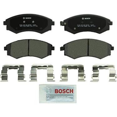 Imagem de BOSCH BP887 QuietCast Premium Conjunto de pastilhas de freio a disco semimetálicas – Compatível com Hyundai Elantra, Sonata, Tiburon; Kia Magentis, Optima; FRONT