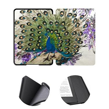 Imagem de Capa de TPU macia para Kindle (apenas para 8ª geração de 2016, modelo: SY69JL) com Auto Wake/Sleep, capa protetora à prova d'água