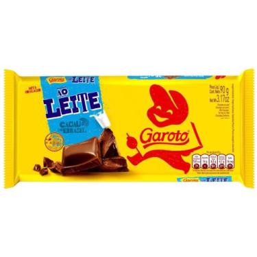 Imagem de Barra De Chocolate Ao Leite 90G Garoto