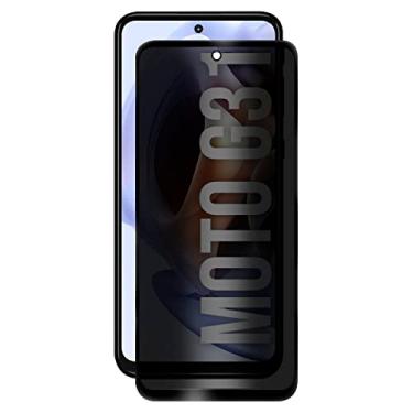 Imagem de Película De Vidro Privacidade 3d Preta Compativel Moto G31 XT2173 6.4 - Luiza Cell25