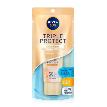 Imagem de Protetor Facial Nivea Sun Triple Protect Antissinais FPS50 40ml