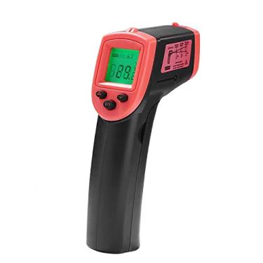 Imagem de lifcasual HW600 Termômetro infravermelho portátil sem contato Display LCD Medidor de temperatura, Termômetro industrial digital IR Termômetro pirômetro a laser, -50~600 ° C / -58~1122 ° F (NÃO para