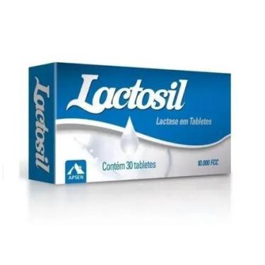 Imagem de Lactosil 10.000 Fcc 30 Tabletes Lactase - Apsen