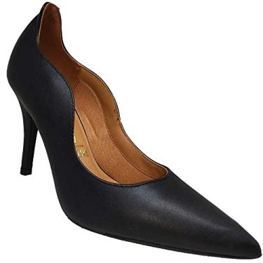 Imagem de Sapato Feminino Vizzano 1184 1147 Scarpin Preto 38