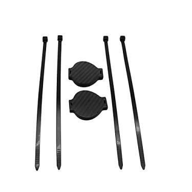 Imagem de Suporte de montagem localizador tipo alça, 4,5 x 4 x 1 cm suporte de montagem rastreador de assento de bicicleta de montanha para Hua Wei Tag almofada de sela de bicicleta, e remoção