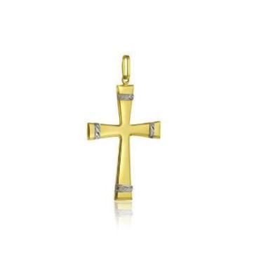 Imagem de Pingente Em Ouro 18K Crucifixo - Elegancy Joias