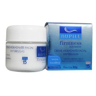 Imagem de Creme Hidratante Facial Antirrugas Firmness Fps 15 Nupill