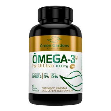 Imagem de Clean Omega 33% Epa / 22% Dha 100 Cápsulas - Green Gardens Nutrition