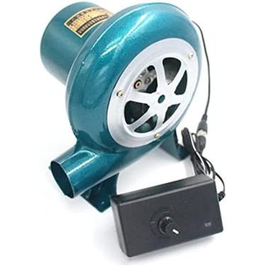 Imagem de Outdoor Cooking BBQ Fan Air Blower, 220V Mini Fan Air Blower Grill Picnic Camping Stove Accessories For Barbecue Fire Bellows,40w,Constructive23