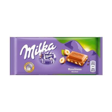 Imagem de Chocolate Milka Ao Leite Whole Hazelnut 100G