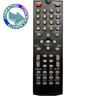 Imagem de Controle Compatível DVD SEMP TCL 3370SD 5093VK LE-7557