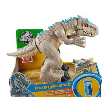 Mattel Jurassic World T-Rex Dinossauro Articulado Super Colossal 60cm