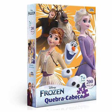 Imagem de Quebra-Cabeça - 200 Peças - Disney - Frozen - Toyster
