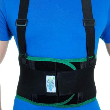 Imagem de Cinta Ergonômica Lombar Para Coluna Faixa Postural Carregar Peso