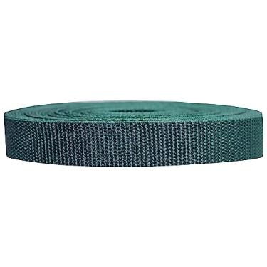 Imagem de Strapworks Correia de polipropileno pesado – Correia de poliéster resistente para reparo de equipamentos de bricolagem ao ar livre, 1,9 cm x 23 m, verde floresta