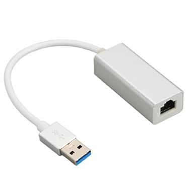 Imagem de Adaptador Ethernet USB 3.0 para RJ45, 10M 100M 1000M Rede LAN Com Fio Gigabit Ethernet LAN Conversor USB para 10, para XP, para Vista, para Linux