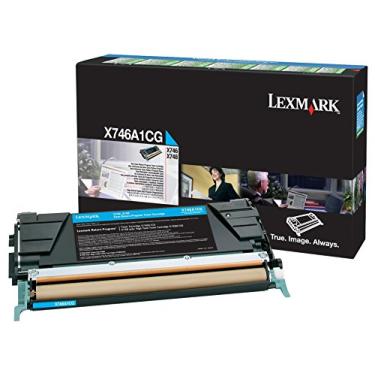 Imagem de Lexmark Cartucho de toner X746A1CG X746 X748 (ciano) em embalagem de varejo