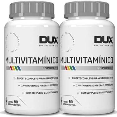 Imagem de Kit 2x Multivitamínico Esportivo Dux Nutrition 90 + 90 Capsulas