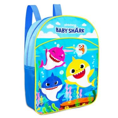 Imagem de 3 mini mochila Baby Shark de 28 cm