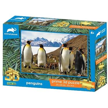 Imagem de Quebra Cabeça 3D Animal Planet Família Pinguim 100 Peças Multikids - BR2116
