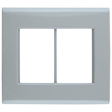 Imagem de Placa 3 Postos 4x4 Tramontina Liz Verde Ardósia Tramontina