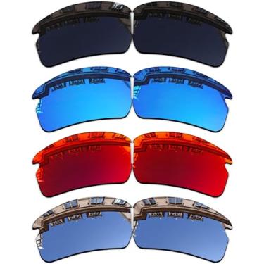 Imagem de Substituição para óculos de sol Oakley Flak 2.0 da Vonxyz – Várias opções, Stealth Black+chrome+ice+ruby, 0