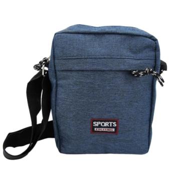 Imagem de Bolsa Tiracolo Transversal Shoulder Bag Sport Unissex (Azul)