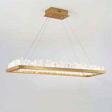 Imagem de Luminária pendente LED simples compatível com luminária de cozinha para sala de jantar 120 100 cm Preto e branco Lâmpada pendente de teto LED Lâmpada suspensa 110v 220v, luminária ziyu