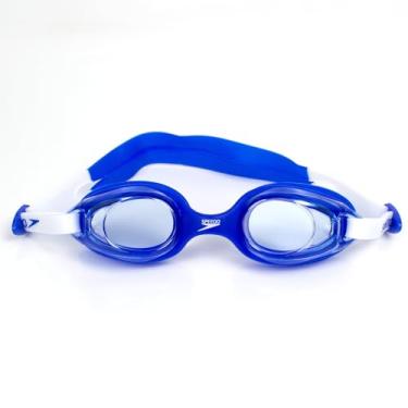 Imagem de Óculos Natação Speedo Jr Olympic Infantil Antiembaçante e Proteção UV (azul azul)
