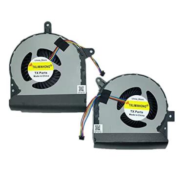 Imagem de TXLIMINHONG Ventoinha de refrigeração compatível com CPU e GPU ASUS G752 G752V G752VY G752VT G752VL G752VY-RH71 GFX72V GFX72VY GTX980 13NB09V0AM0301 13NB09V0AM0201 DC5V 5 A, 5