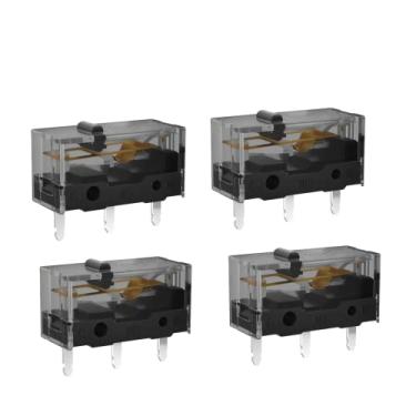 Imagem de KAILH GM4.0 GM8.0 Micro Switch 60M 80MLife Mouse Micro Switch 3 Pinos Preto Mouse Botão Esquerdo Direito GM 4.0 8.0 (Vermelho 4 peças GM4.0)
