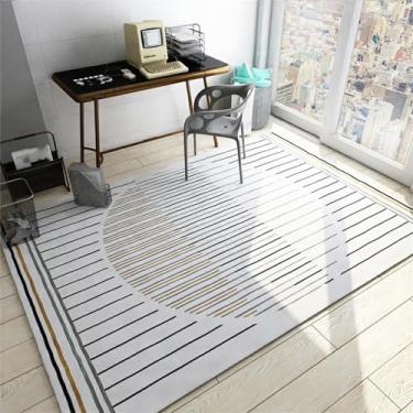 Imagem de Casa sala de estar tapete geometria quadrado estudo quarto cama espalhar tapete tapetes, 7,100cmx200cm