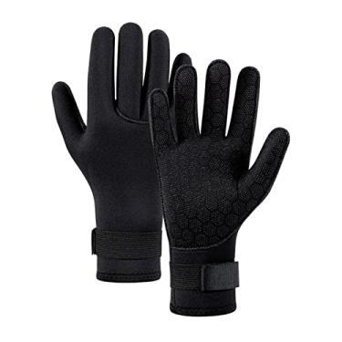 Imagem de Colaxi Traje de Mergulho em Neoprene 3mm para Homens - Flexível e Leve, L