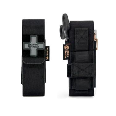 Imagem de Rhino Modular Porta Torniquete Compacto - Suporte de Torniquete em Nylon Durável Preto